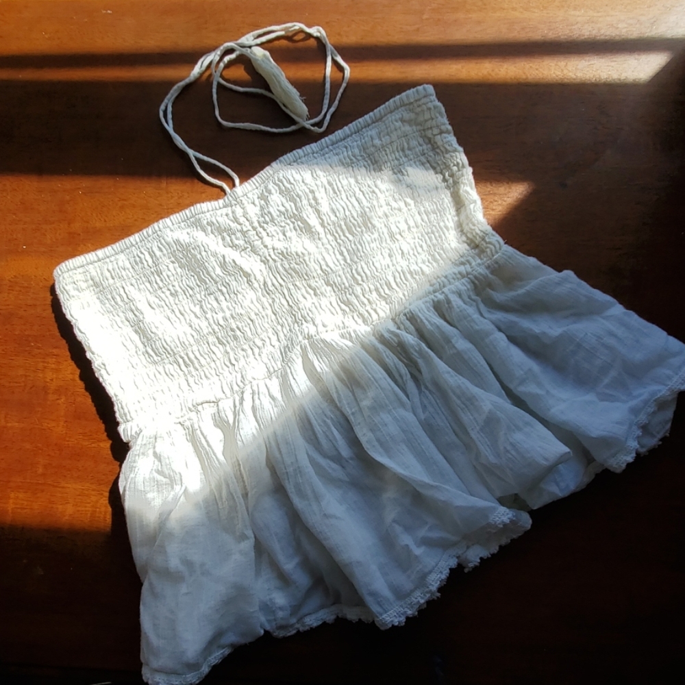 American Eagle gauze tube top